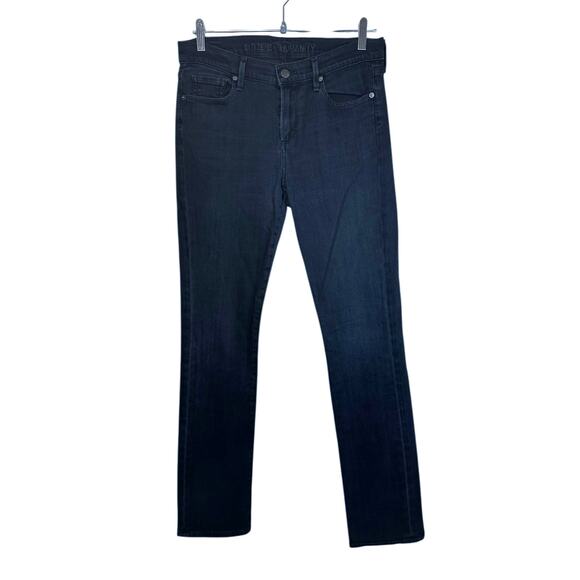 Citizens of Humanity Womens Elson Mid Rise Straight Leg Jeans Dark Blue 29 USA - Picture 1 of 14